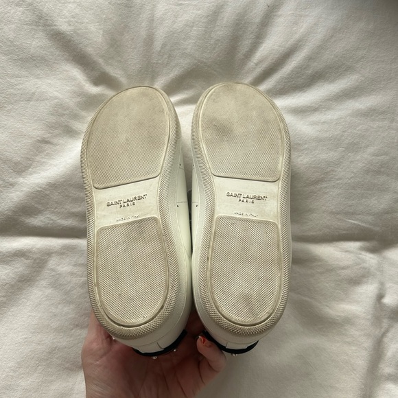 Saint Laurent Women’s Sneakers Size 38.5 (YSL authentic shoes, sneakers) - Picture 8 of 13
